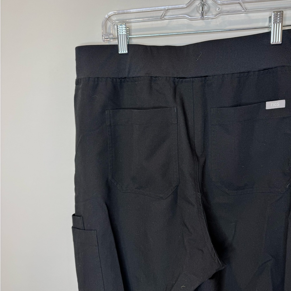 Mens Figs Technical Collection Black Scrub Pants XL - Picture 10 of 12